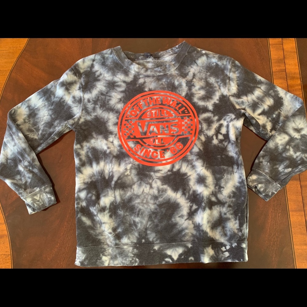 Vans Tie Dye Sweatshirt Sz XS